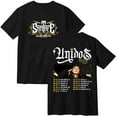 thumbnail image 1 of Santa Fe Klan Unidos Tour 2025 Merch Cotton T-Shirt Women Men Casual Crewneck Short Sleeve Tee, 1 of 2