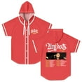 thumbnail image 1 of Santa Fe Klan Unidos Tour 2025 Merch Hooded Baseball Jersey Short Sleeve Shirt Women Men Crewneck Casual Tee, 1 of 3