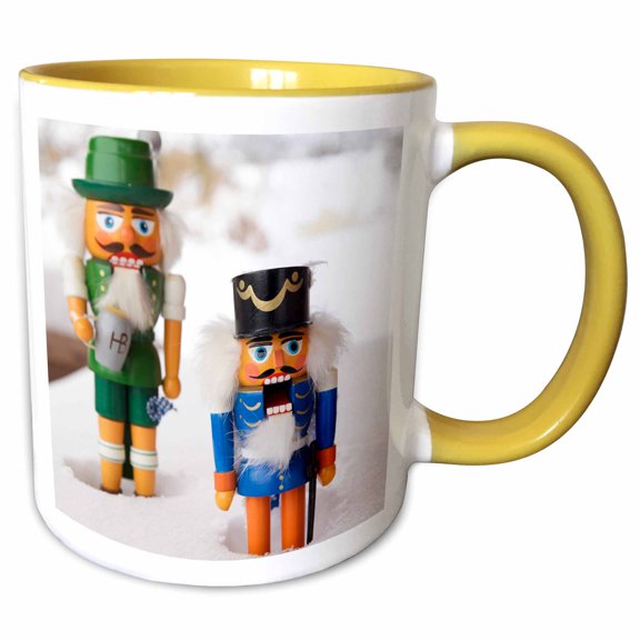 3drose, Santa Fe, New Mexico, Usa. Holiday Decor - Us32 Jmr0963 - Julien Mcroberts, 11oz Two-tone Yellow Mug
