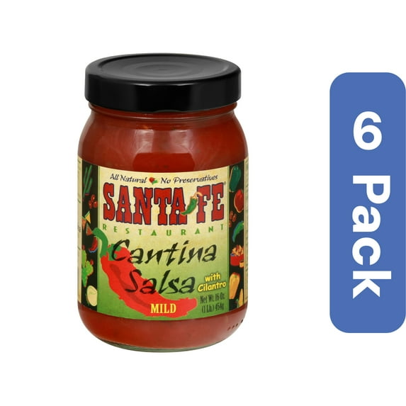 Santa Fe Restaurant Mild Salsa Cantina 16 oz (Pack Of 6)