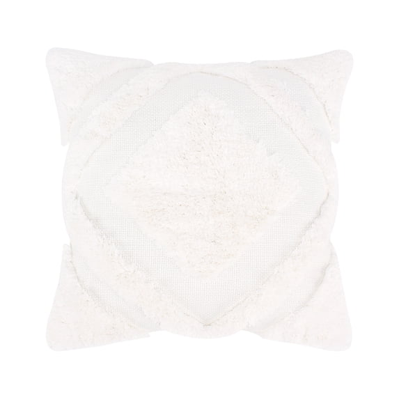 Santa Fe by Levtex Home - Decorative Pillow (18x18in.) - cream tufted - Cream