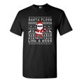 thumbnail image 1 of Santa Floss Like A Boss Christmas Funny DT Adult T-Shirt Tee, 1 of 2