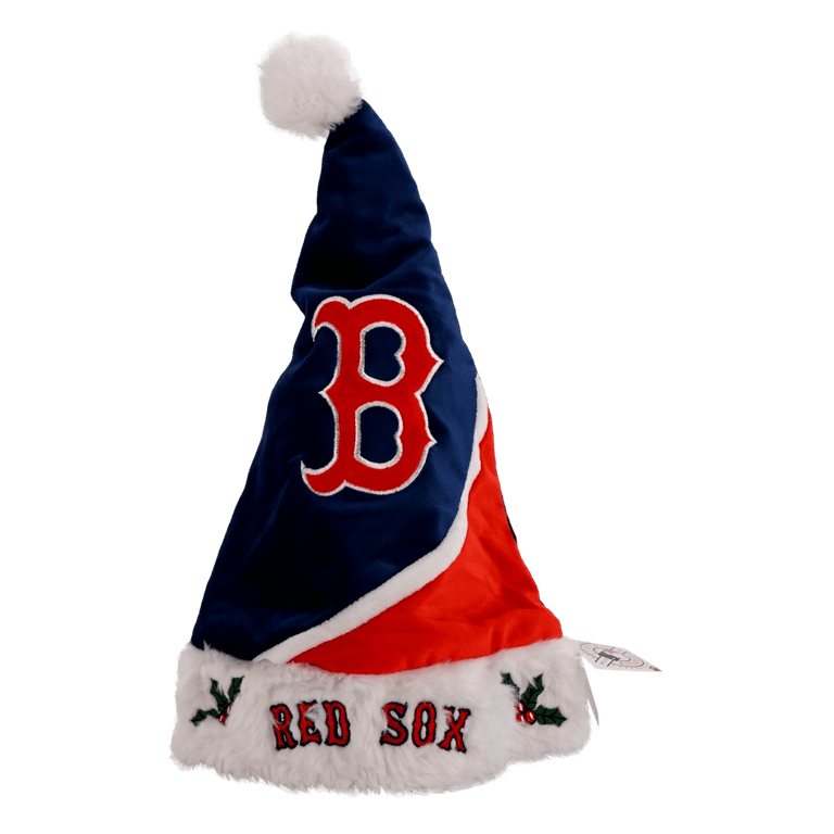 Boston Red Sox Santa Hat Colorblock Special Order Sports, 44 OFF
