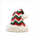 thumbnail image 1 of ZQUUVOU Santa Hat Christmas Hat Claus Hat Holiday Party Decoration Hat C-Green, 1 of 3