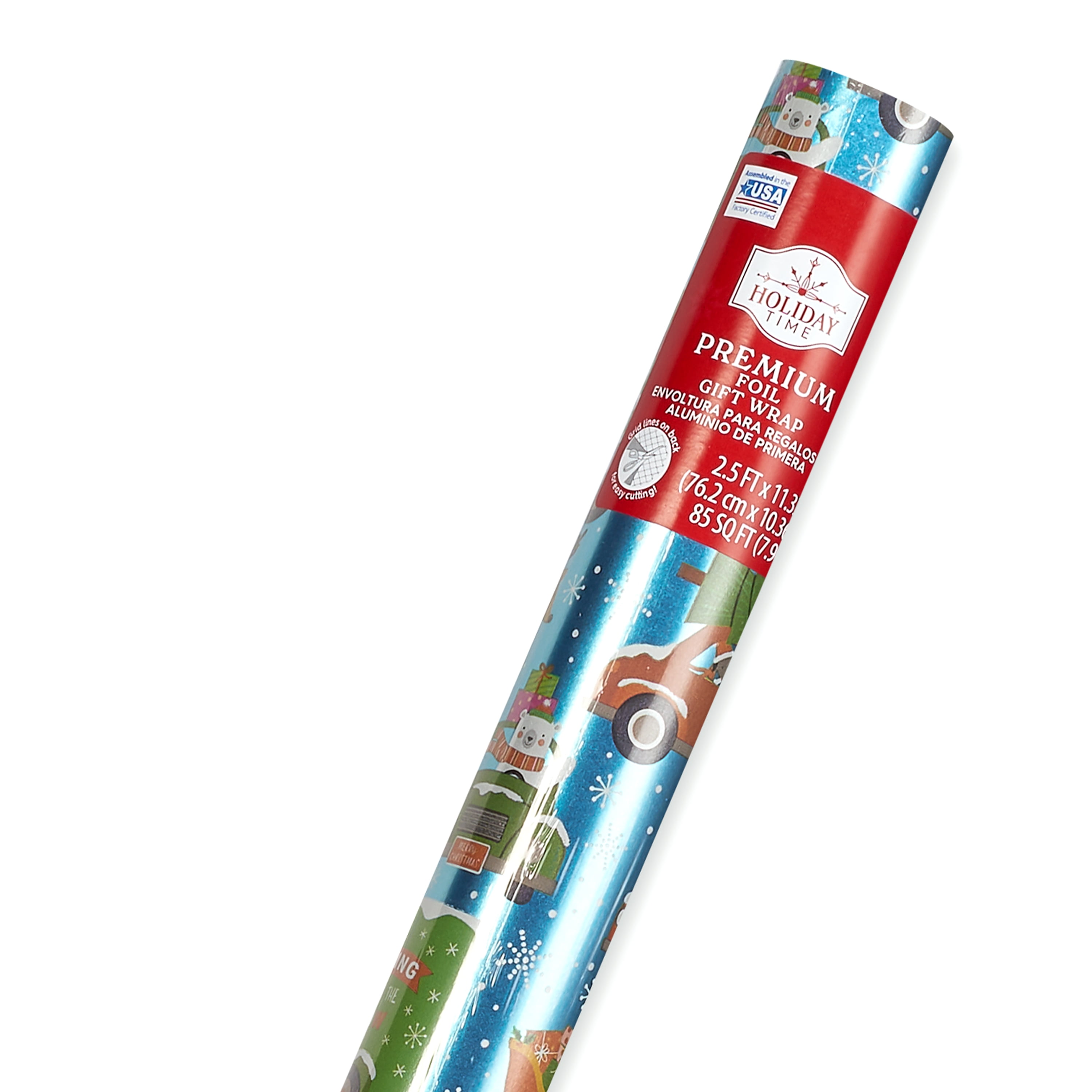 Santa Hauling A Tree Christmas Wrapping Paper 30 In 1 Roll 85 Sq Ft santa-hauling-a-tree-christmas-wrapping-paper-30-in-1-roll-85-sq-ft
