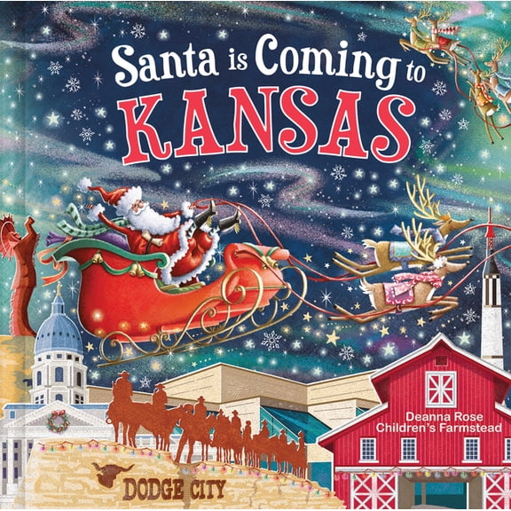 Santa Is Coming... Santa Is Coming to Kansas, (Hardcover)
