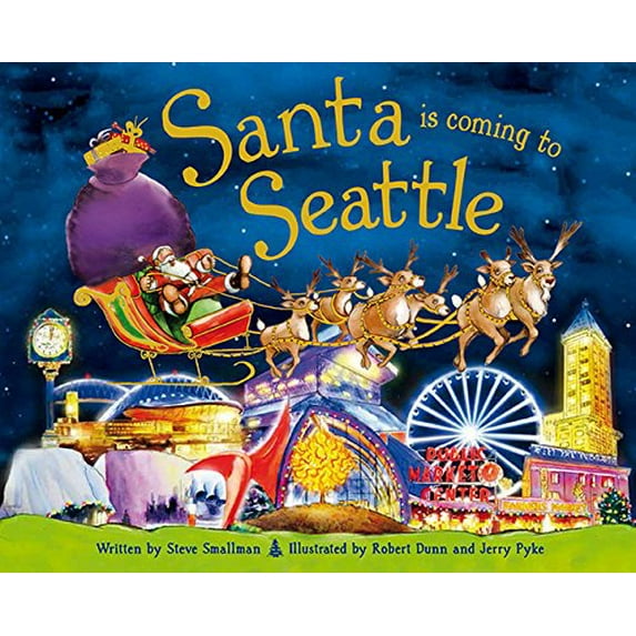 Pre-Owned Santa Is Coming to Seattle (Hardcover) by Steve Smallman