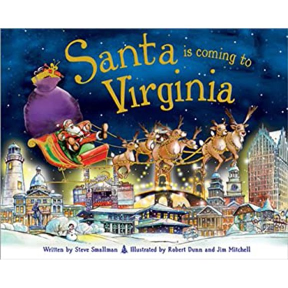 Pre-Owned Santa Is Coming to Virginia (Hardcover) 140228800X 9781402288005