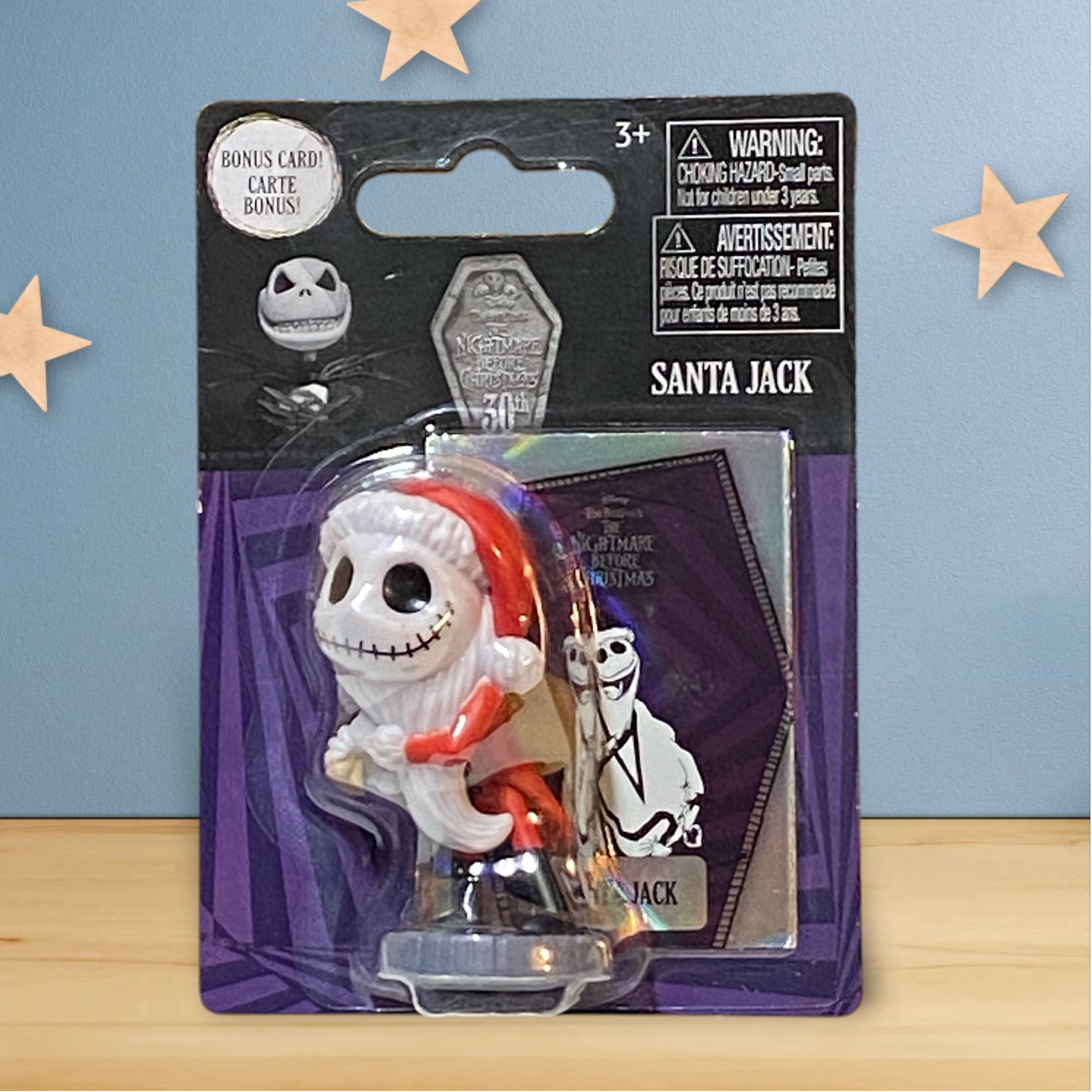 Santa Jack フィギュア Santa Jack Micro Figure with Bonus Card - Nightmare Before