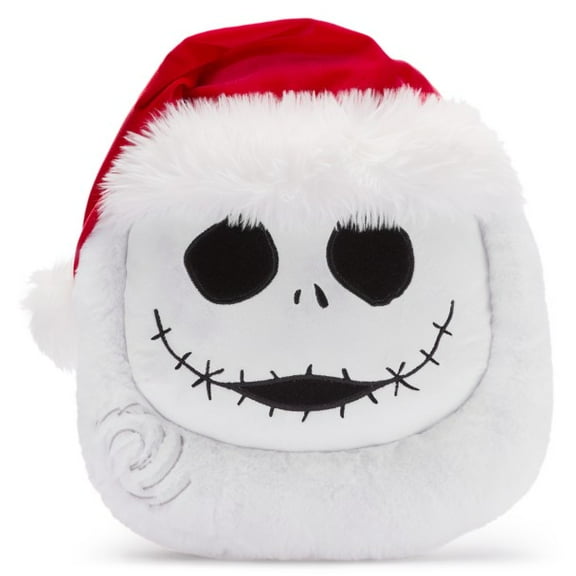 Santa Jack Skellington Figural Lage Pillow 14" The Nightmare Before Christmas