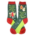 thumbnail image 1 of Santa Knows Women's Socks, 1 of 1