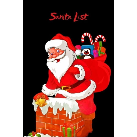 Santa List: Christmas shopping for kids, girls, coworkers, teens, mum, dad, husband and wife - Santa Christmas coloring