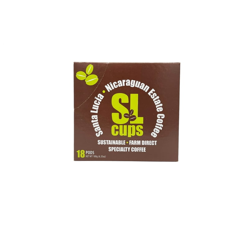 Santa Lucia Coffee Estate Decaf SL Cups -52 Single Use Pods - Walmart.com