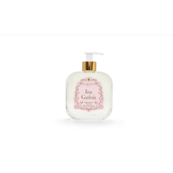Santa Maria Novella Rosa Gardenia Bath Gel 8.4 oz Luxury Body Wash