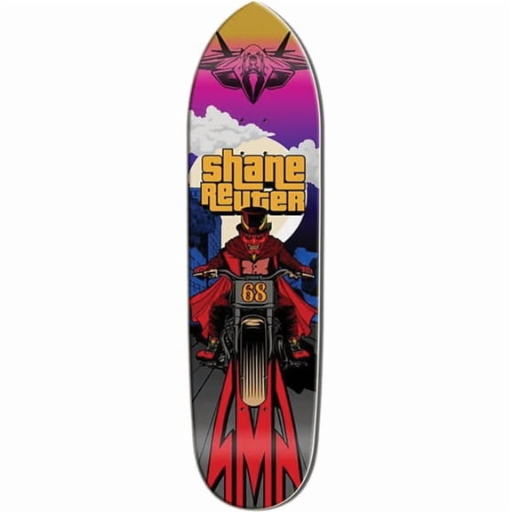 Santa Monica Airlines Skateboards Shane Reuter Pink Top Skateboard Deck - 8.5" x 33" (Deck Only)