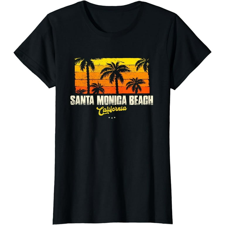 Santa Monica T-Shirt Santa Monica California Souvenir Gift Santa Monica T-Shirt Santa Monica California Souvenir Gift
