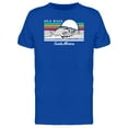 thumbnail image 1 of Santa Monica Beach Text T-Shirt Men -Image by Shutterstock, Male Large, 1 of 2