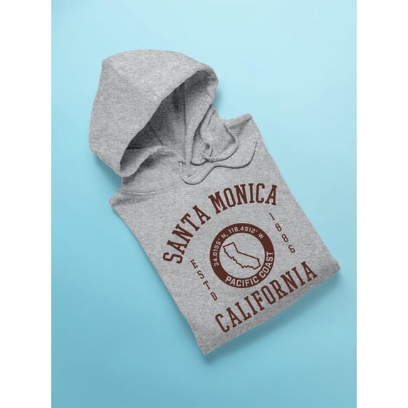 Santa Monica Pacific Coast Hoodie Women's -SelectDesign