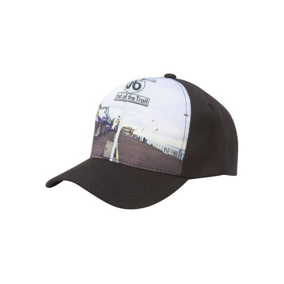 Santa Monica Route 66 Adjustable Structured Hat
