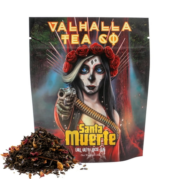 Santa Muerte | Tart Raspberry, Soothing Lavender, Crisp Rose | Black Tea | Caffeinated