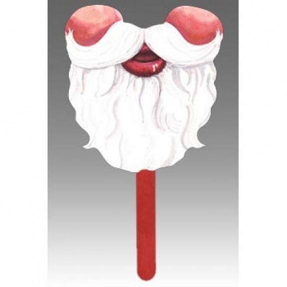Santa On A Stick