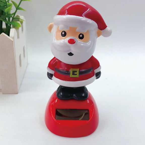 Santa Ornaments Cartoon Car Decoration Garden Micro Landscape Furnishing DIY Yard Landscape Decor Gifts