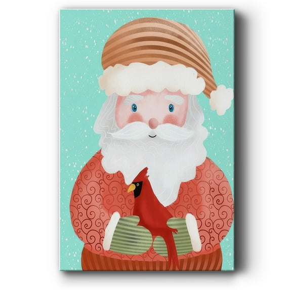 Santa Pack I- Gallery Wrapped Canvas
