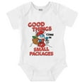 thumbnail image 1 of Santa Papa Smurf Christmas Presents Romper Boys or Girls Infant Baby Brisco Brands 18M, 1 of 7