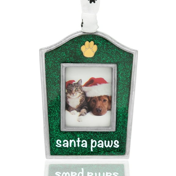Santa Paws Photo Frame Ornament