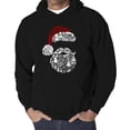 thumbnail image 1 of Santa Pics - Men's Word Art Hooded Sweatshirt, 1 of 3