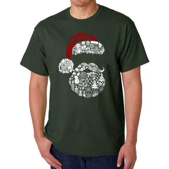 Santa Pics - Men's Word Art T-Shirt