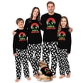thumbnail image 1 of Santa Quatch Bigfoot Matching Family Christmas Pajamas, Family And Dog PJs, Plus Sizes, With Pockets, 1 of 7