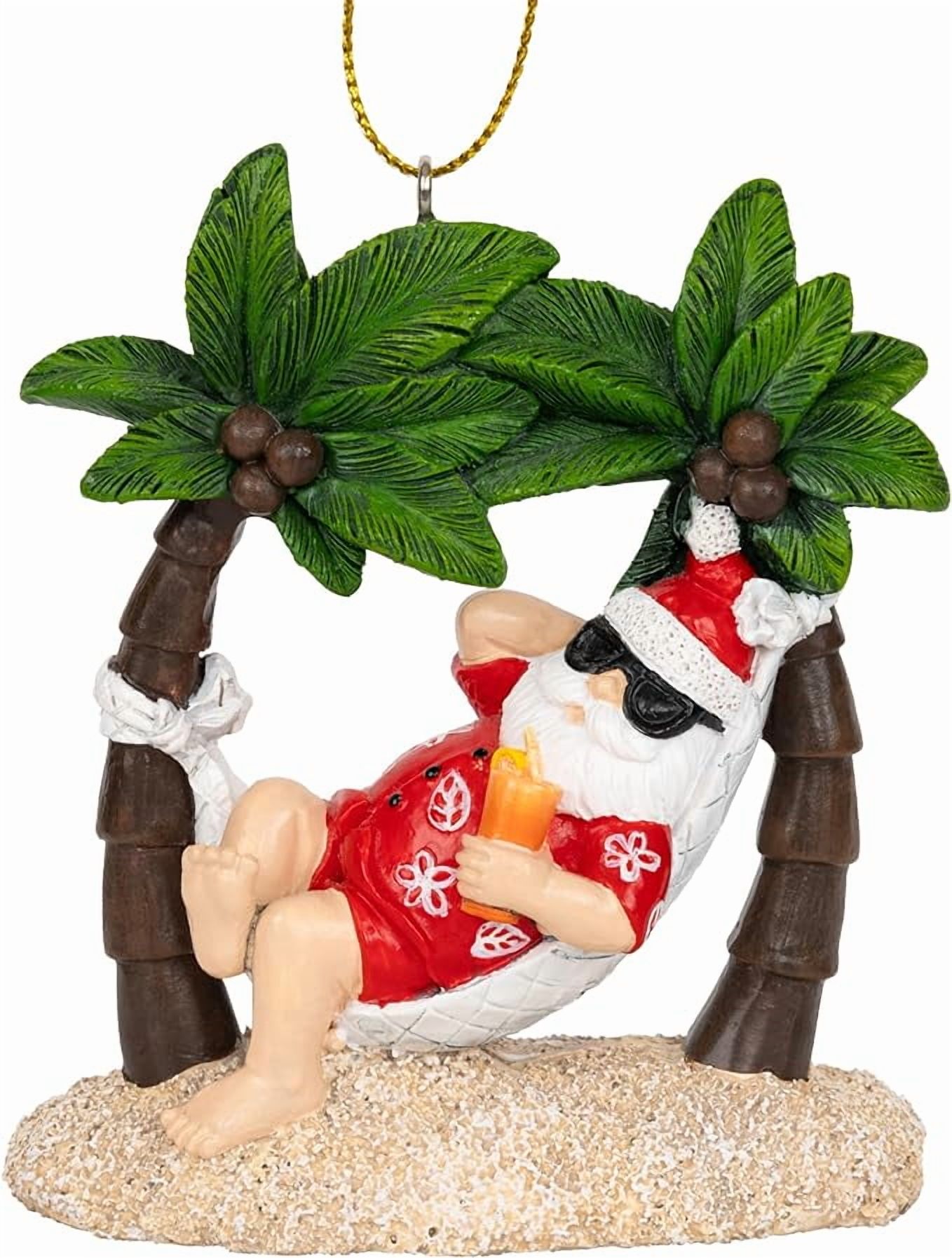 Beach Santa Holiday Decor for Home