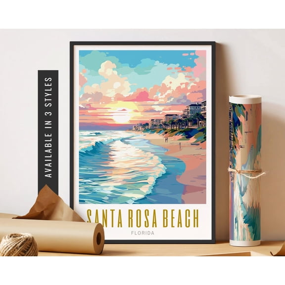 Santa Rosa Beach Florida Wall Decor