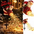 thumbnail image 1 of Santa’S Magic Pour Solar Pathway Lights Outdoor,Flowing Led Christmas Solar Garden Lights With Star Gift,Waterproof Christmas Decorations For Lawn, 1 of 6