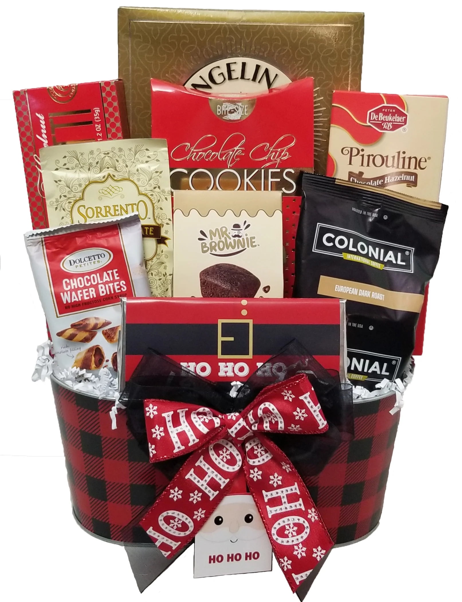 Santa Says… HOHOHO Holiday Christmas Food Gift Basket