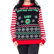 Santa Says Interactive LED Ugly Sweater