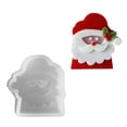 thumbnail image 1 of Santa Silicone Seasonal Santa Silicone Mould for Pillar Making and Clay Projects, 1 of 8