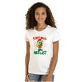 thumbnail image 1 of Santa Smurfette Christmas Nice List Women's T Shirt Ladies Tee Brisco Brands S, 1 of 5