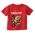 thumbnail image 1 of Santa Smurfette Too Cute Christmas Youth T Shirt Tee Girls Infant Toddler Brisco Brands 18M, 1 of 5