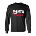 thumbnail image 1 of Santa Squad Adult Long Sleeve T-shirt, 1 of 3
