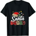 thumbnail image 1 of Santa Squad Family Group Matching Christmas Pajama Party T-Shirt, 1 of 5