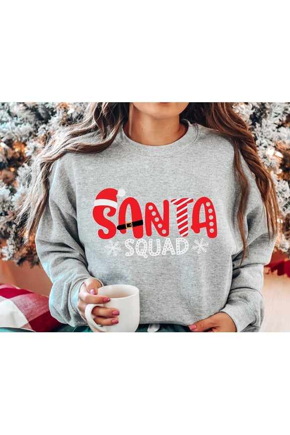 Santa Squad Shirt Santa Shirts Christmas Shirts Family Christmas Shirts Funny Santa Shirt