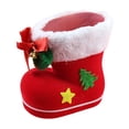 thumbnail image 1 of Santa Stockings Red Christmas Sock for Filling Gift Packaging Funny Christmas Hanging Decoration Holiday Gifts for Kids (15*14Cm), 1 of 6