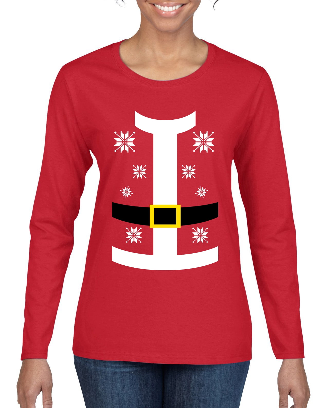 Santa store suit sweater