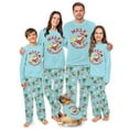 thumbnail image 1 of Santa Surfing Christmas Pajamas For Family And Dog, Tropical Pajamas With Plus Size, Size NB - Men 6XL, 1 of 7