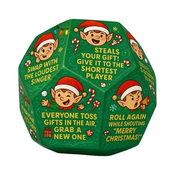 Santa Swap Dice Games: 2025 Christmas Gift Exchange for Stocking Stuffers Hilarious Fun for Party Family Night Anniversary