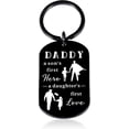 thumbnail image 1 of Santa Swap Gift Exchange Keychain Stocking Stuffers for Men White Elephant Gifts for Him Secret Santa Gifts Dad Keychain Gifts from Son Daughter to Daddy Fathers Day, Dad Birthday Gifts from Boy Girl, 1 of 6