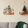 thumbnail image 1 of Santa Themed Wall Sticker For Festive – Unique Peel And Stick Character Wall Art For Home And Holiday Prep, 1 of 7