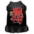 thumbnail image 1 of Christmas Pet Dog  Cat Dress Screen Printed, "Santa Stop Here, We Have Cookies", 1 of 11